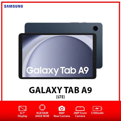 Samsung Galaxy Tab A9 8.7  Android PC Tablet AU (WiFi+4G) – Navy/4GB+64GB • $399.59