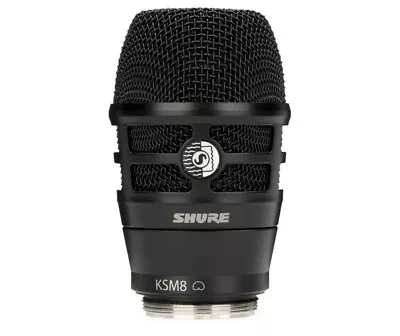 Shure RPW174 KSM8 Dualdyne Cardioid Dynamic Wireless Microphone Capsule (Black) • $621