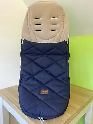 Mamas & Papas Ocarro Footmuff Cosytoes Signature Navy XT2 XT3 Urbo • £75.50