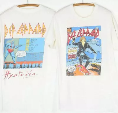 Vintage 1987 Def Leppard Hysteria Women Of Doom Tour Concert Rock Band T-Shirt • $19.99