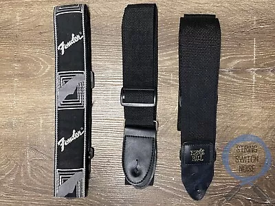 3 X Guitar Strap Pack -  Fender Ernie Ball • $39