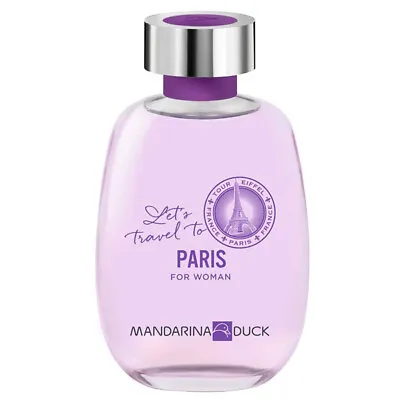 Mandarina Duck LET'S TRAVEL TO PARIS Eau De Toilette 100ml 🎁 NEXT DAY DELIVERY • £12.99