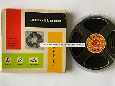 Emi 7” Reel To Reel Recording Tape. Boxed • £8.50