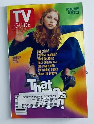 TV Guide Magazine August 4 2001 Laura Pepon That 70's Show NY Metro Ed. • $9.95