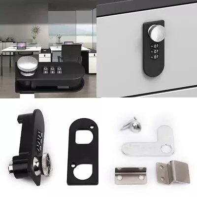 Combination Cabinet Cam Lock For Cabinets And Drawers Double Open Keyless Lock • $9.19