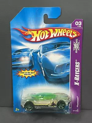 HOT WHEELS 2007 Phastasm #3/4 Clear X-Raycers • $3