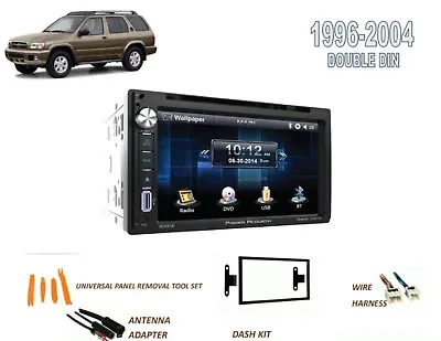 Fits 1996-2004 NISSAN PATHFINDER SE CAR STEREO KIT TOUCHSCREEN BLUETOOTH DVD • $174.99