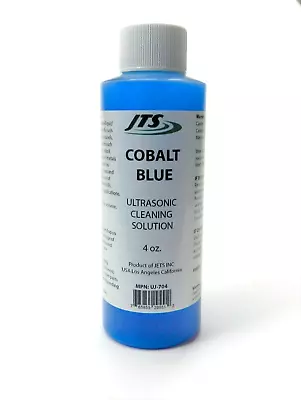 Ultrasonic Solution Cleaner Cobalt Blue Concentrate Cleaning Jewelry Parts 4oz • $8.89