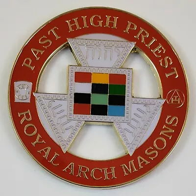 Auto Emblem Royal Arch Mason Past High Priest (SCA-1027) Freemason Masonic • $9.99