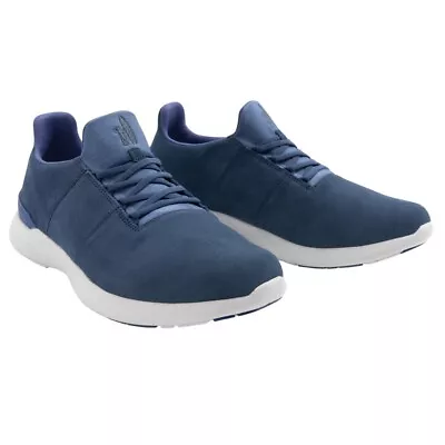 Johnnie O Mens Sneakformance Blue Running Golf Shoes Size 10 Dawn Suede NEW $148 • $55