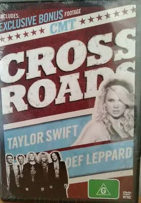 Taylor Swift / Def Leppard : Cmt Crossroads  Very Good Condition Dvd T185 • $37.77