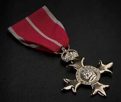 £9.99 • Buy Full Size Replica OBE Medal. Military Award/Ribbon. Order Of The British Empire