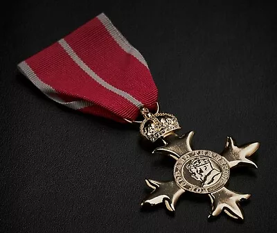 Full Size Replica OBE Medal. Military Award/Ribbon. Order Of The British Empire • £9.99