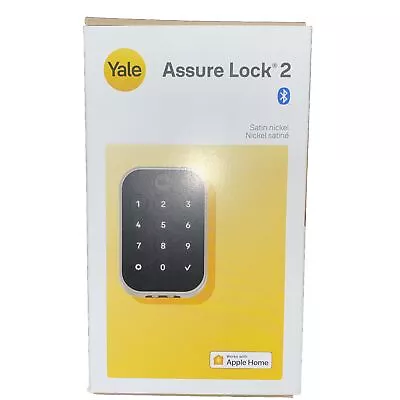 Yale Assure Lock 2 Smart Keypad Satin Nickel Brand New! • $95