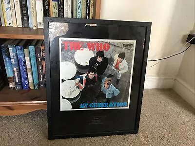 £325 • Buy The Who My Generation Album Cover Signed By Rodger Daltrey 