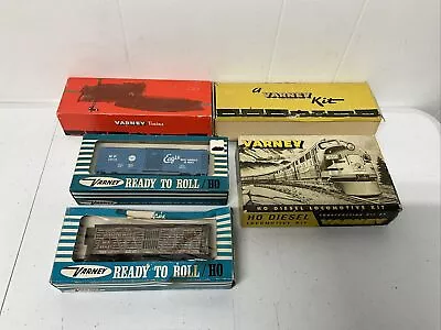 Varney Ho Trains 5 Box’s  • $55