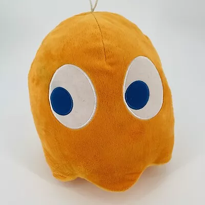 Pac Man Ghost Plush 12 Inch Toy Factory Brand Orange Color  Clyde  Stuffed Toy • $24