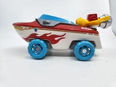Paw Patrol Marshall's Transforming Sea Patrol Vehicle Boat Only Hard To Find Toy • $18.04