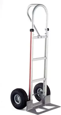 HMK15AUA4 Aluminum Hand Truck Vertical Loop Handle Pneumatic Wheels 500lbs Ca • $175