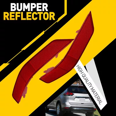 2x Left & Right Side Rear Bumper Reflector For Nissan Rogue 2017 2018 2019 2020 • $19.99