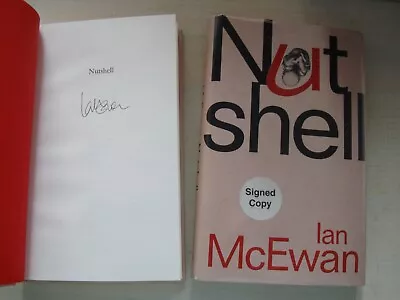 IAN McEWAN SIGNED  NUTSHELL 1ST UK  H/BACK PRINTING 2016 NRF/VG+ • £8.25