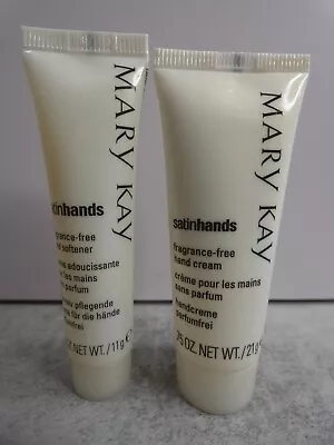 Mary Kay SatinHands Softener 0.42 Oz & Hand Cream 0.75 Oz Travel New • $9.99