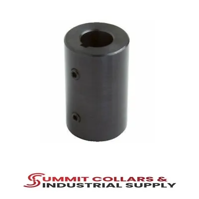 (1-each) 7/8  Rigid Shaft Keyed Coupling Black Oxide Finish Scr-87kw • $21.25