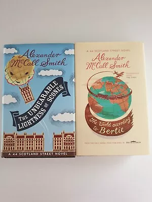 44 Scotland Street Novels X 2 By Alexander McCall Smith (Hardcover) • $27