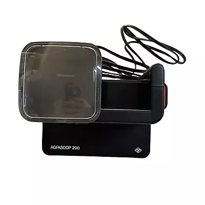 Agfa AGFASCOP 200 Backlit 35mm Photo Film Slide Viewer Made In Germany • $89.99