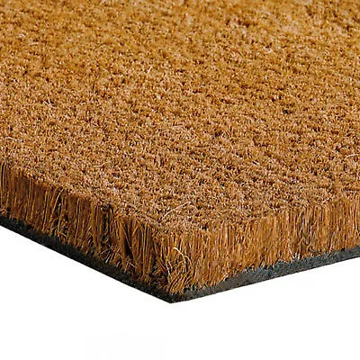 17mm Coconut Coir Matting - Door Mats -  Entrance Matting 1m 2m Wide - Any Size • £14.99