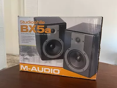 M-Audio Studiophile BX5a Monitor Speakers Mint • $250