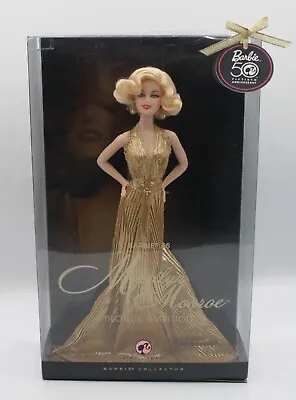 Barbie As Marilyn Monroe Blonde Ambition 50th Anniversary Pink Label NIB 2008 • $232