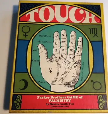 Vintage  1970 Touch Game Of Palmistry Parker Brothers Maxine Lucille Fiel • $19.95