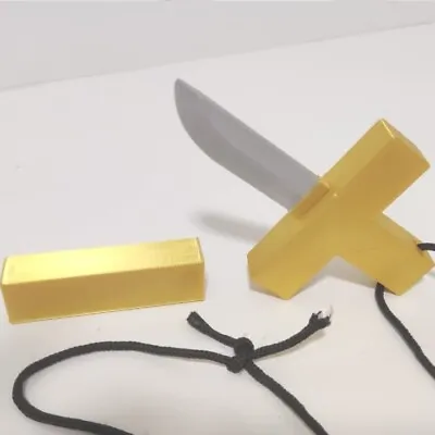 Life Size Dracule Mihawk Cross Knife Anime Cosplay Kit 3D Printed • $35