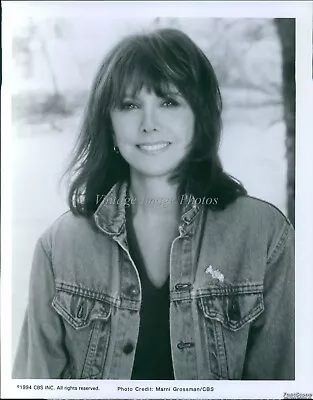 1994 Cbs Movie Reunion Starring Marlo Thomas Actress Producer Wirephoto 7X9 • $9.99