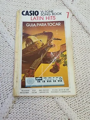 Casio VL Tone Songbook - 64 Page No 7 - Latin Hits - 1981 (1)  • $8.70