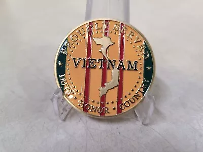 USMC ~ Vietnam Veteran ~ Marine Corps Challenge Coin • $9.95