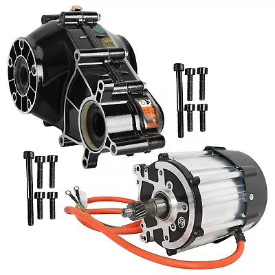 500w 1000W 1500W Differential Motor Gearbox For Ebike Go Kart Golf Cart Tricycle • $185.49