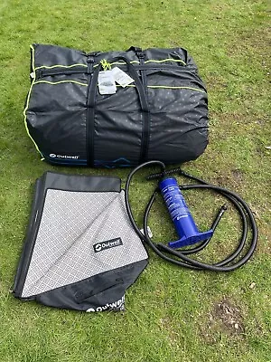 Outwell HolidayMaker 600 - 6 Berth Air Beam Tent With Equipment & Accessories • £275