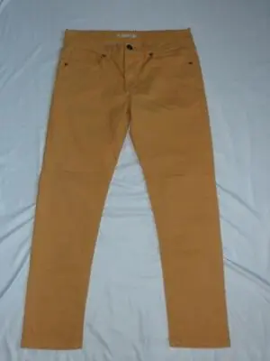 Men's Carbon Brand Skinny Jeans 32x30 Yellow Gold Tone Colored Pants • $19.99