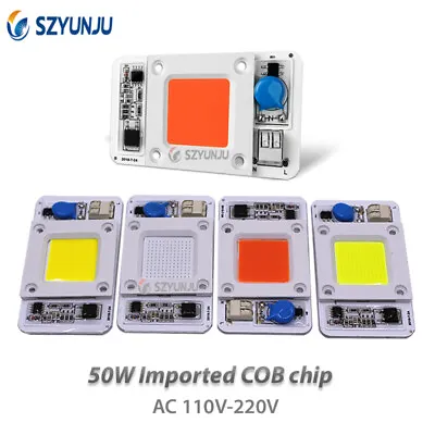 50W New Type LED COB Lamp Chip AC 110V 220V Input Smart IC Driver Fit For LED • $3.16