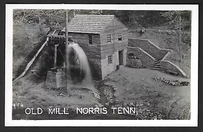 Vintage NORRIS TN Old Mill RPPC REAL PHOTO POSTCARD • $5