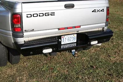 Fab Fours Steel Ranch Rear Bumper For 94-02 Dodge Ram 2500/3500 #DR94-T1650-1 • $1209.08