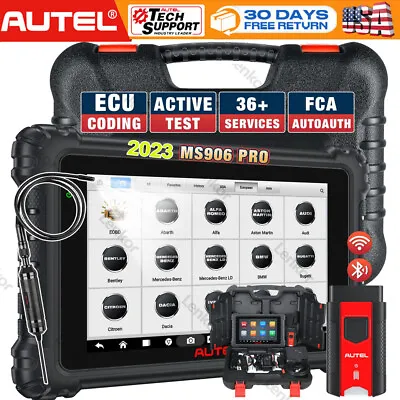 $1139 • Buy 2023 Newest Autel MaxiSys MS906 Pro Coding Full System Diagnostic Scanner Tool