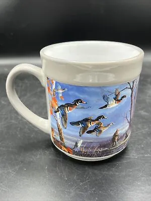 Cabelas Coffee Mug Terry Doughty Pheasants Ducks Birds Design Artist Drink Cup • $15.99