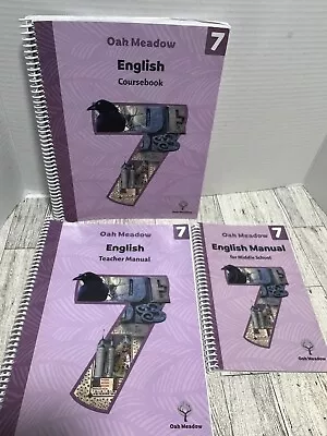 Oak Meadow 7th Grade English Package 2019 • $75