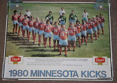 1980 Minnesota Kicks Soccer Team Photo 22x17 Poster • $29.99