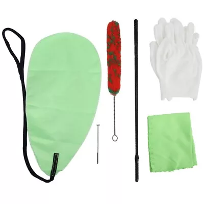 Flute Maintenance Accessory Kit Swab Cloth Glove Screwdriver Rod Brush Kit Dmx • $31.08