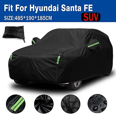 For Hyundai Santa FE SUV Waterproof Full Car Cover Snow UV Resistant Protection • $36.99
