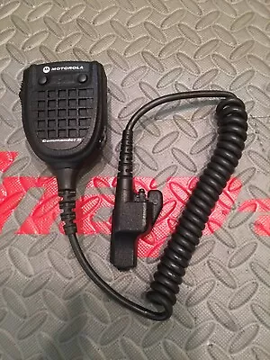 Motorola Commander Ii Remote Speaker Microphone - Xts5000 Xts3000 - Nice • $57.25